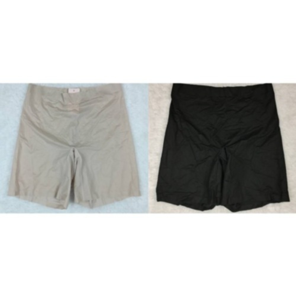 Nearly Nude Shorts Womens Shapewear Multicolor Lot of 2 Stretch M L New